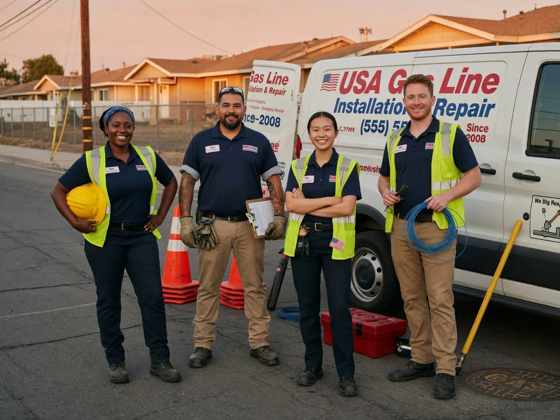 Gas Line Installation company in Mears, MI